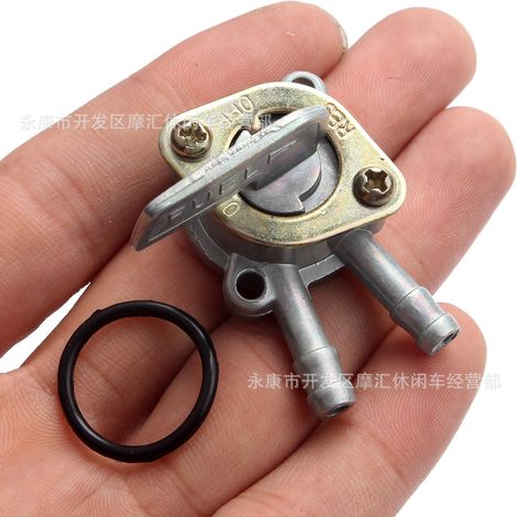 Interrupteur de vanne d'essence pour moto compatible avec Honda Trail CT70/90/110 TRX70 TRX90 (1/4)