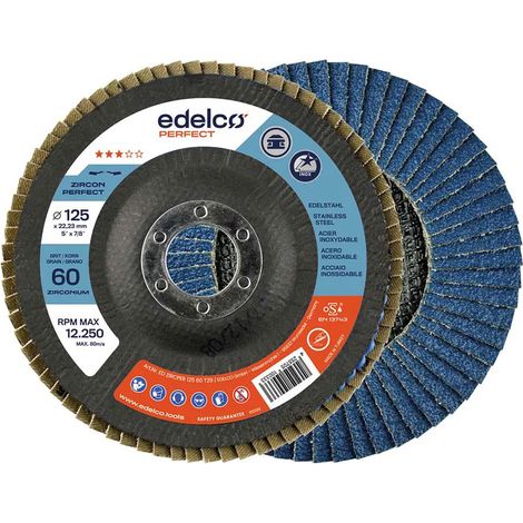 Disco millefoglie ZIRCON PERFECT di EDELCO, base bombata in zirconio 115/80.