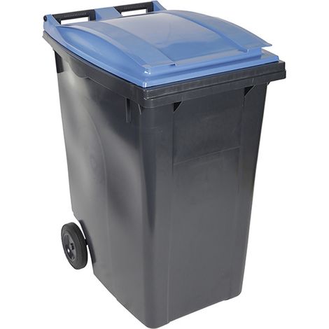 Bac roulant de tri sélectif 360l