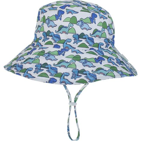 Chapeau de soleil bébé, protection solaire UPF 50+, idéal pour la plage et l'été. Chapeau bob pour bébé garçon et enfant. (1/5)