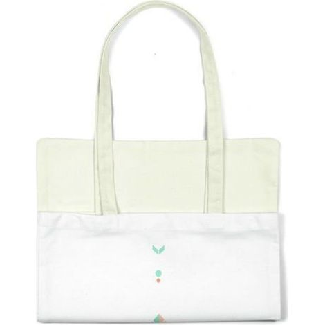 Sac Shopping - Tote Bag Coton 34 x 40 cm - Anse 30 cm - Réutilisable - 1 Pièce (1/4)