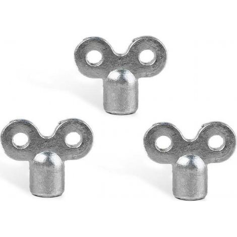 Lot de 3 Cle Purge Radiateur, Cle Radiateur, Purgeur Radiateur, Clé de Purge Radiateur pour une Purge Facile et Efficace (1/5)