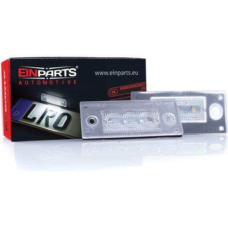 Luces LED para matrícula, 6000 K, blanco frío, 12 V, CANBUS, para Audi A3 8L FL y Audi A4 B5 FL AVANT. (1/3)