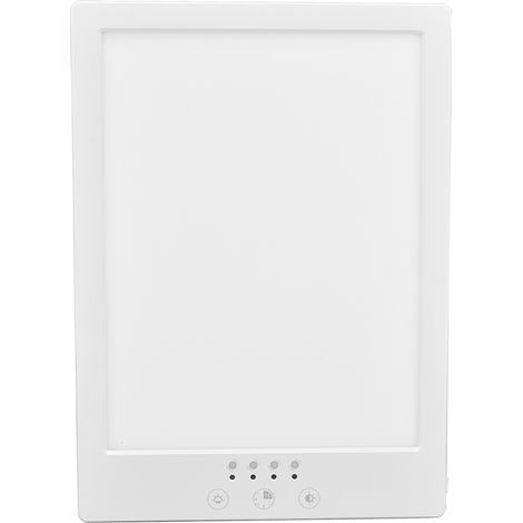 Lampe d'ambiance réglable en ABS acrylique LED, lampe de table lumineuse et joyeuse pour la maison et le bureau, prise américaine 100-240 V (1/5)