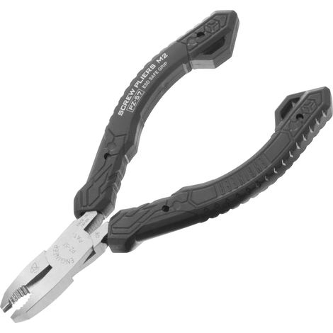 Mini pinze con ganasce per estrazione di viti danneggiate, impugnatura comoda Fabbricato in Giappone. Engineer Pz-57.
