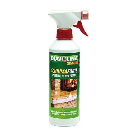 6,0 x PULITORE PIETRA E MATTONI SPRAY DIAVOLINA FUOCO
