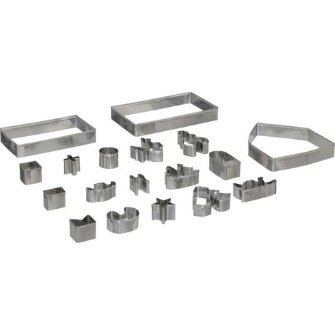 Weihnachtsausstechformen, 18er-Set