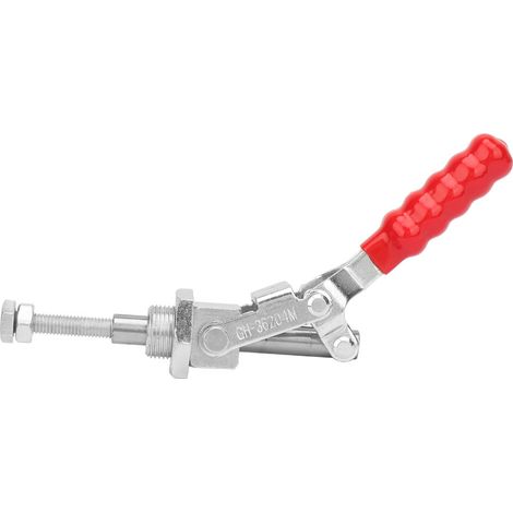 Pince bascule professionnelle – acier inoxydable – poignée serrage – clip rapide