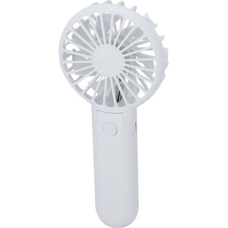 AMXCNOY Faltbarer, tragbarer Ventilator mit 3 Geschwindigkeitsstufen, USB-C-Anschluss, Weiß (1/4)