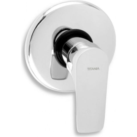 Novaservis Titania Nice - Miscelatore doccia ad incasso, con corpo incasso, cromo 97050,0