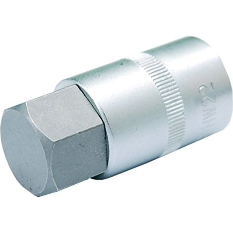 BGS BITS UTILISATION 12,5 (1/2), INTÉRIEUR 6 PANS, 22 X 55 MM, 1 PIÈCE, 5184 DE 22 (1/4)