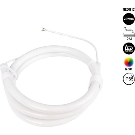 Néon LED flexible RGB intelligent IC - circulaire à 360º - Ø22mm (1/5)