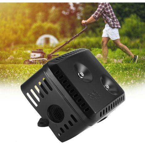 Système d'échappement avec silencieux et écran thermique pour GX120, GX160 et GX200 (5,5 et 6,5 CV). (1/5)