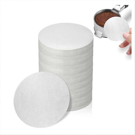 800 pièces non blanchi café filtre papier pour machine à espresso 51mm (1/5)