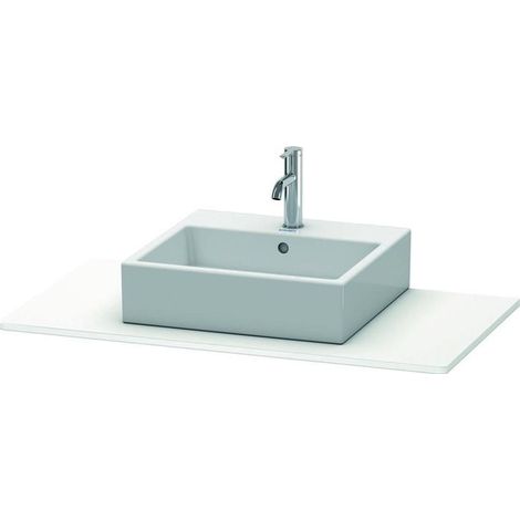 Duravit XSquare Konsole, 1 Ausschnitt, 1000x16x550mm, XS060E01818 (1/5)