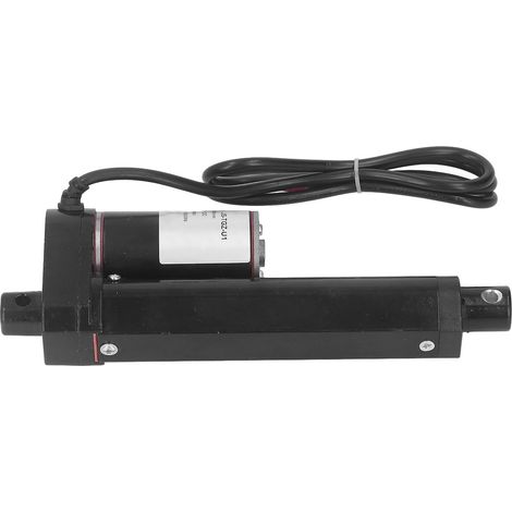 Actionneur linéaire électrique, course de 100 mm, force de 1000 N, 24 V, pour machines et équipements (actionneur linéaire électrique uniquement). (1/5)