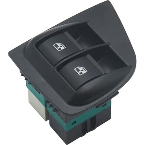 Interruptor regulador de ventana adecuado 735417033 para Doblo 2004-2010, botón regulador de ventana con panel de control, interruptor de botón pulsador