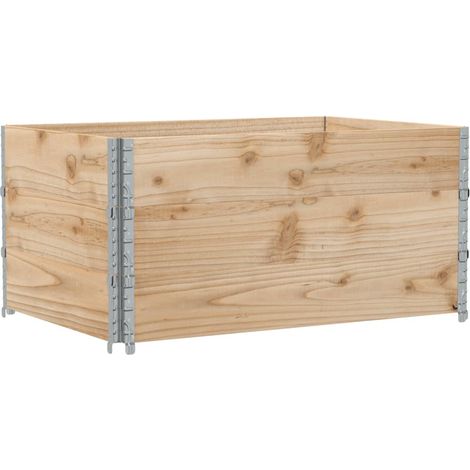 Maison Exclusive - Fioriera da Giardino Marrone 120x80 cm Legno Massello di Pino