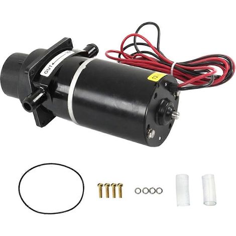 Kit di smaltimento per WC marino a 12V 370101090 con unità motore-pompa per camper, compatibile con i modelli 370100000, 370101000, 370100090 e 370410010. (1/5)
