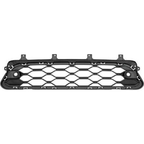 Grille de pare-choc avant centrale avec trous radars Cooper S Mini Countryman F60 phase 2 2020-2024