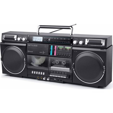 -Tuner analog FM - Lecteur CD/CD-R/RW - Lecteur et enregistreur de cass MUSE - M380GB