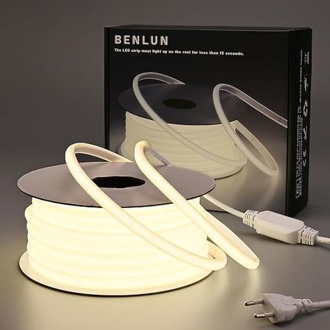COB LED Strip Outdoor Waterproof 220V 20m 200W CRI 90+