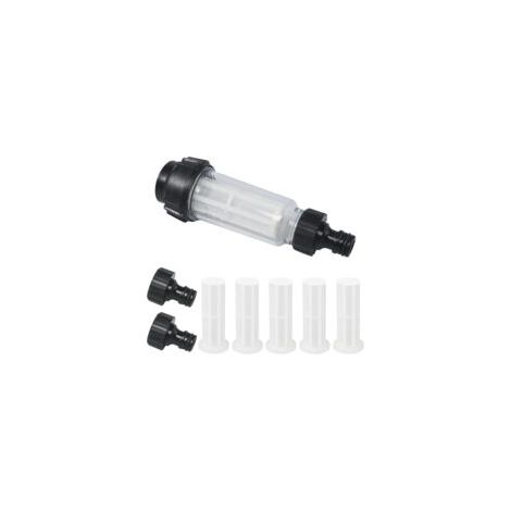 Filtro acqua con inserto, 8 pezzi per pulitore per tubi con raccordo da 3/4" per tutte le idropulitrici ad alta pressione - Crezuo