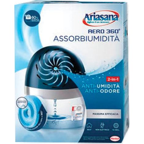 ASSORBIUMIDITA' IN KIT 'ARIASANA 'AERO 360  °' kit - con 1 ricarica  - ARIASANA