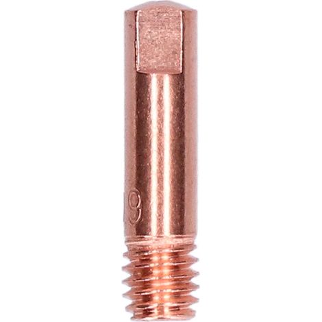 20 embouts de contact pour soudage, buses pour pistolet CO2, accessoires pour outils électriques 15AKx0,9 (1/5)