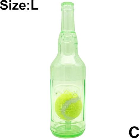 Jouet Sonore Pour Chien - Bouteille En Plastique Avec Balles Intégrées - Jouet Interactif Anti-ennui Pour Chiens - 1 Pièce (1/5)