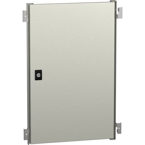 [NEUWERTIG] B-Ware Schneider Electric Verteilertür Innentür Tür Stahl grau Spacial WM NSYPIN64 (1/2)