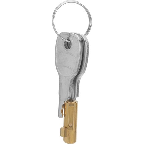 invisible pour valises et vitrines en métal doré