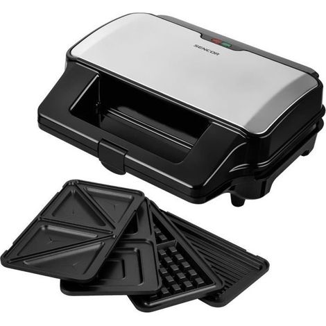 Sencor SSM 9940SS machine à sandwich argent 900W (1/6)