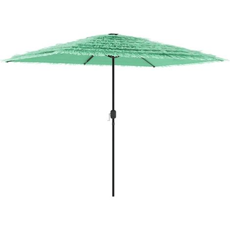 Maison Exclusive - Ombrellone Giardino con Palo in Acciaio Verde 300x200x250 cm (1/5)