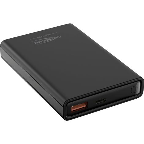 Ansmann PB222PD Powerbank 10000 mAh  LiPo USB-A, USB-C® Schwarz (1/5)