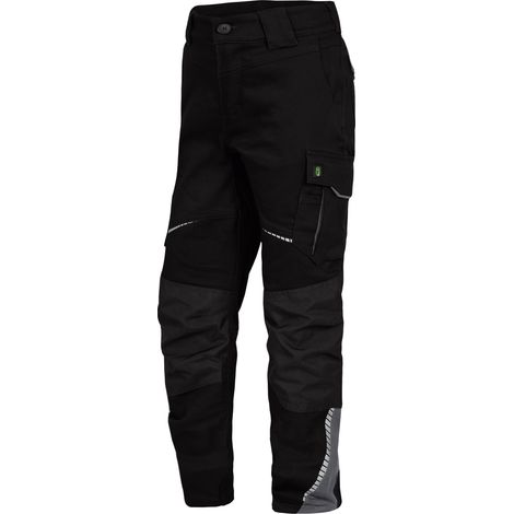 Leibwächter Kinderbundhose FLXKH Gr. 152 schwarz/grau (1/5)