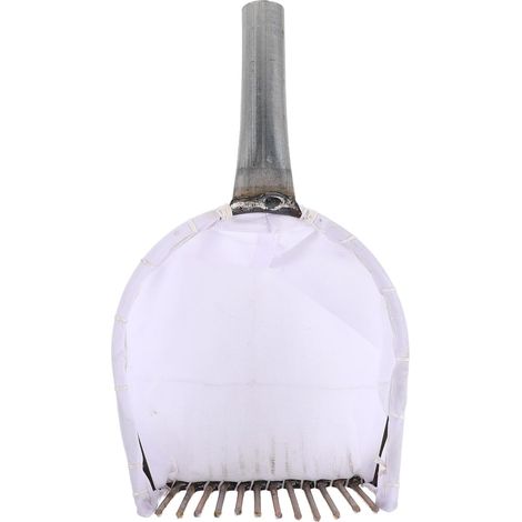 Cueille-myrtilles à Poignée Ergonomique en Tissu et Fer, Léger pour Récolte Panier Intégré, Peignes de Ramassage, Tige de Cueillette, Adapté aux Vergers Fermes Fruitières (1/5)