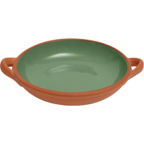 Dexam Sintra Large Glazed Terracotta Tapas Dish Green