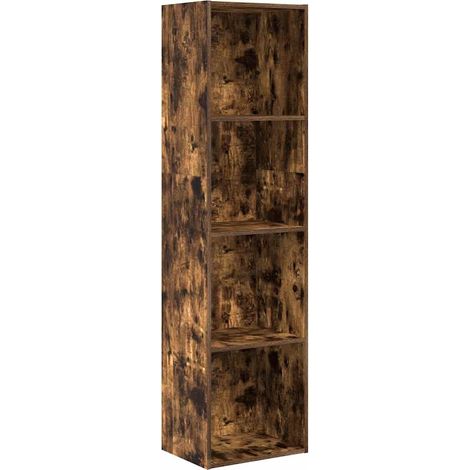 Maison Exclusive - Libreria Rovere Fumo 40x30x152 cm in Legno Multistrato