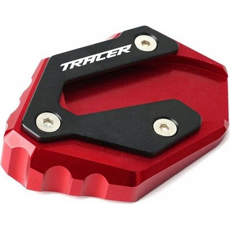 1 extension de béquille latérale, aluminium 6061 anodisé CNC, or/noir/rouge/gris/bleu, pour Yamaha Tracer 7/GT et Tracer 700/700 GT (1/3)