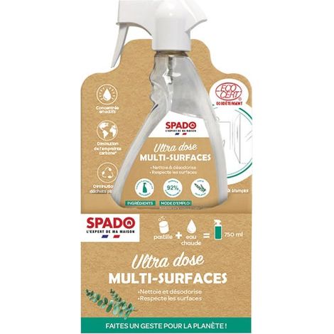 Kit di avviamento per pulizia superfici Ecocert - Spado