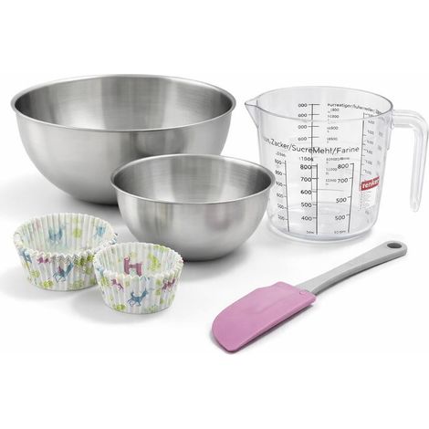 Set de 54 ustensiles de pâtisserie moules à muffins bol spatule de pâtisserie et verre doseur Zenker Smart Pastry (1/5)