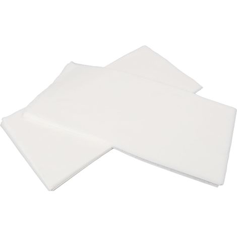 Lot de 95 serviettes jetables blanches en tissu non tissé, idéales pour les salons de beauté et les bains de pieds. (1/5)