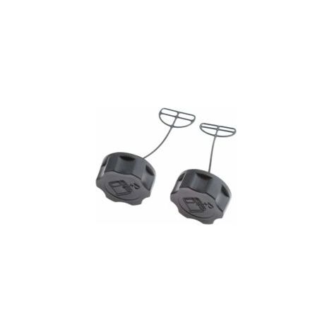 Bouchons de réservoir de carburant pour débroussailleuse – Haute qualité – Étanchéité optimale – Dimensions 35mm intérieur, 45mm extérieur – Lot de 2 (1/5)