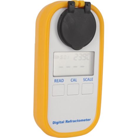 Réfractomètre numérique portable pour white spirit (0-80 %), testeur de concentration d'alcool (1/5)