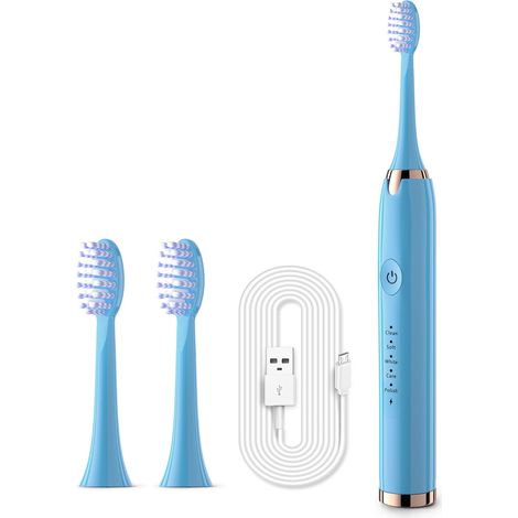 Brosse à dents électrique avec 5 modes et longue autonomie-AquaForge