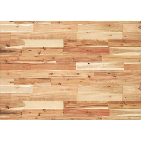 Schreibtischplatte Ölbeschichtung 120x70x4 cm Massivholz Akazie