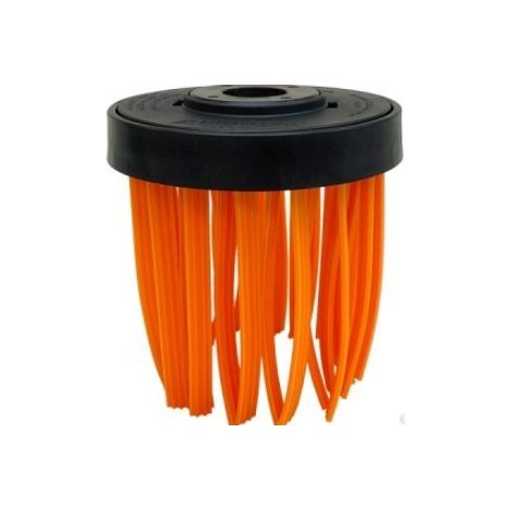 Cabezal de cepillo CALAMARES UNIVERSAL con tapón y 16 hilos de nylon CBH0116TR