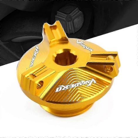 Bouchon de remplissage d'huile en aluminium usiné CNC pour moto Honda XL1000 XL1000V Varadero, Boris (1/5)