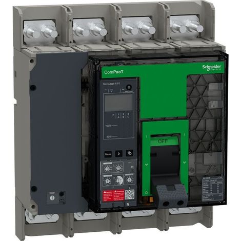ComPacT NS1600H - disjoncteur - MicroLogic 5.E 1600A - 3P - 70kA - fixe - manuel - C160H35EFM